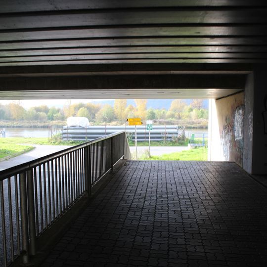 Underpass at Praha-Modřany zastávka