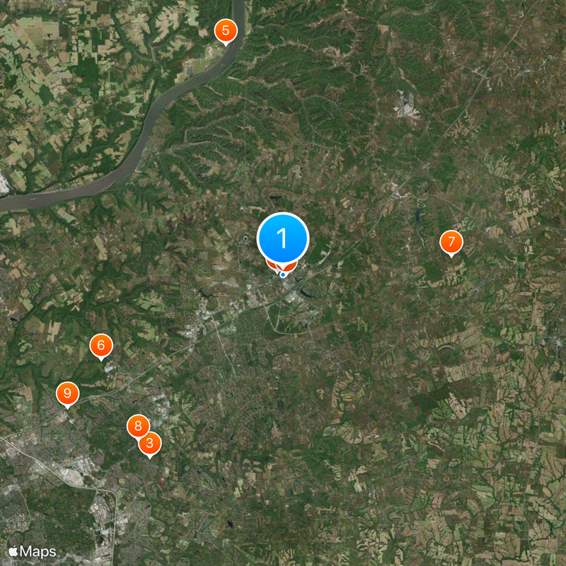 La Grange Map