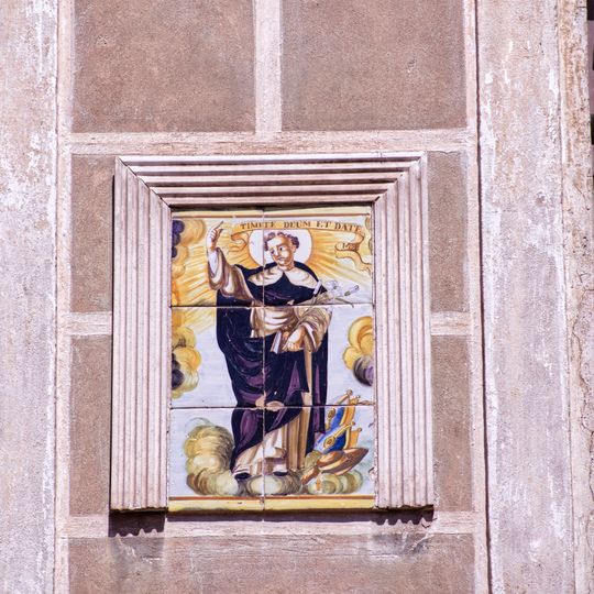 Ceramic panel of Saint Vincent Ferrer