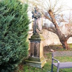 Statue of Saint Anthony of Padua from Mikulovice in Klášterec nad Ohří
