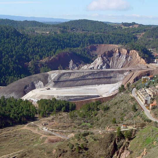 Cardona salt mountain