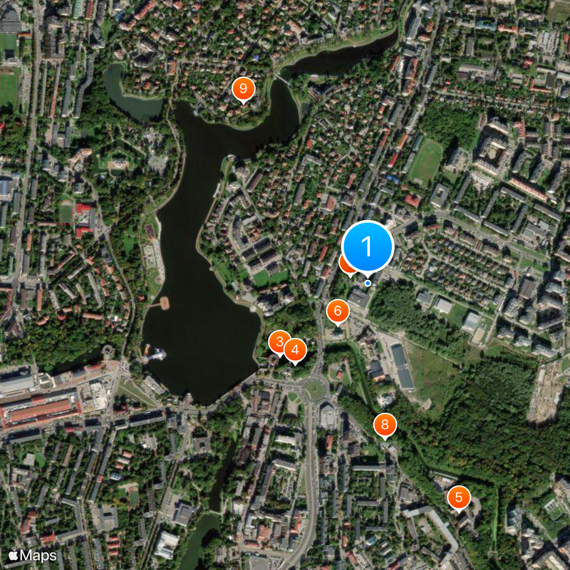 Immanuel Kant Baltic Federal University Map