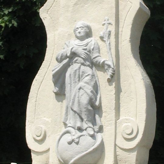 Trojičný stĺp, reliéf