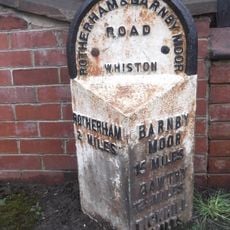 Milepost In Front Of No 214