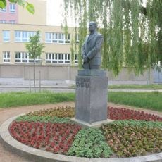 Pomník Antonína Švehly v Dragounské ulici v Klatovech