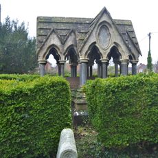Cemetary, Clark Monument