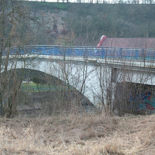Bridge over the Jizera in Vinec
