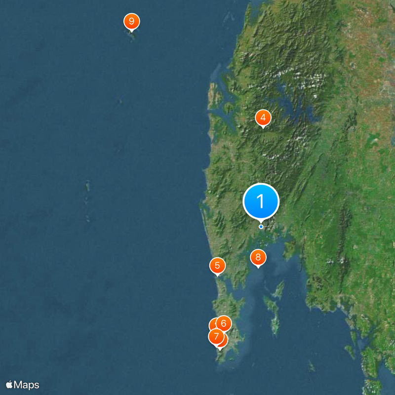 Phang Nga Map