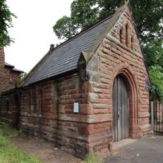 Hearse house north west of Church of St Mary and St Helen