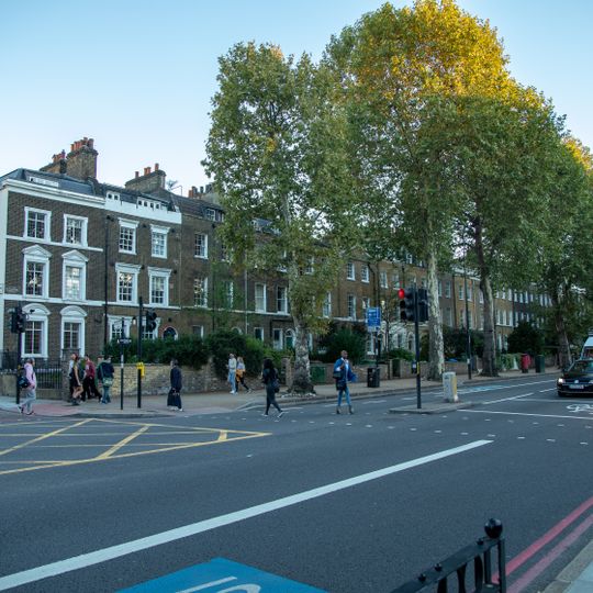 Numbers 87-121 And Attached Railings