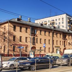 Demonstrative houses for workers at Rusakovskaya street