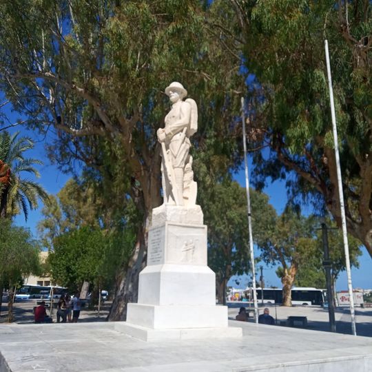 The Unknown Soldier memorial, Irakleio