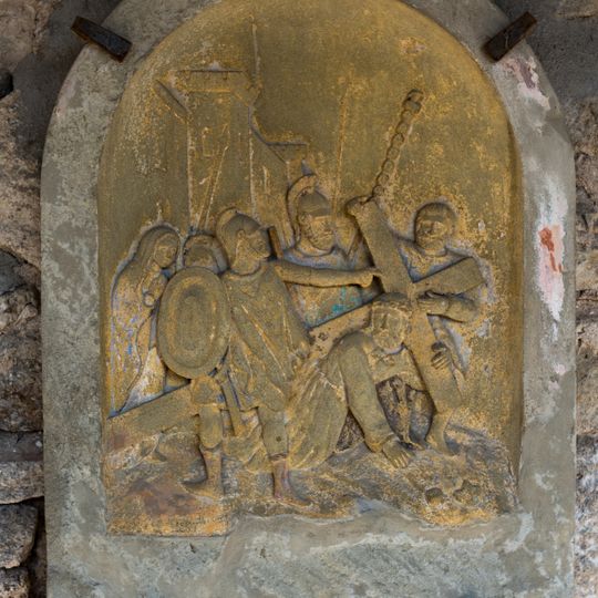 Kreuzwegstation Nähe Untere Semel in Eibelstadt