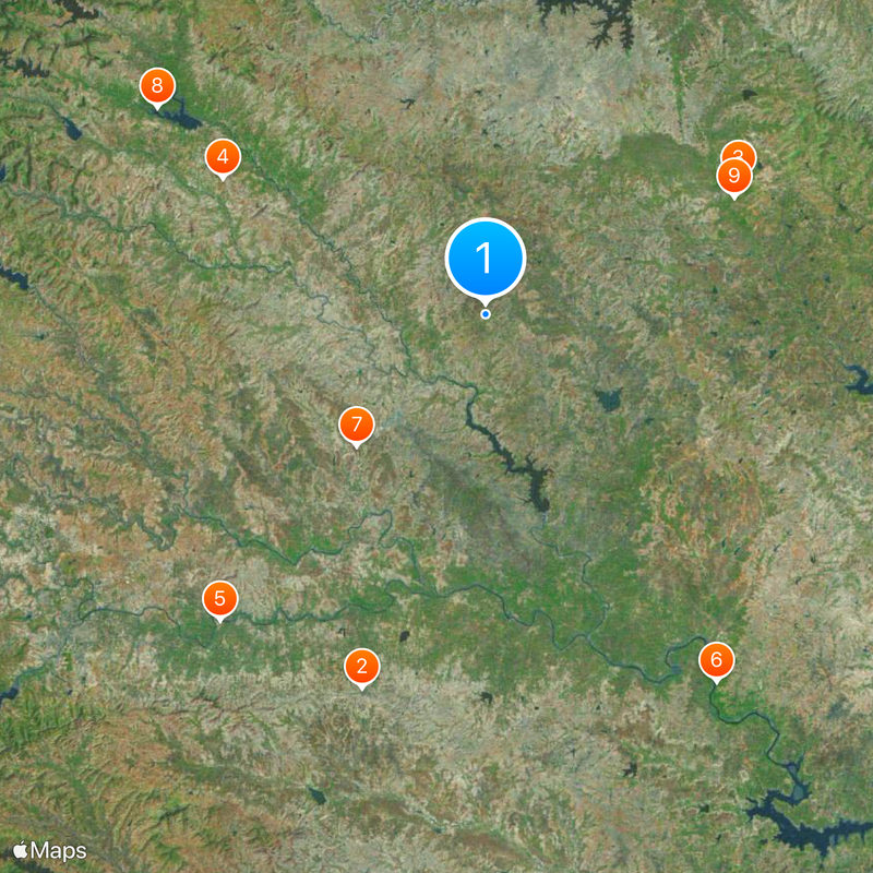 Ralegan Siddhi Map