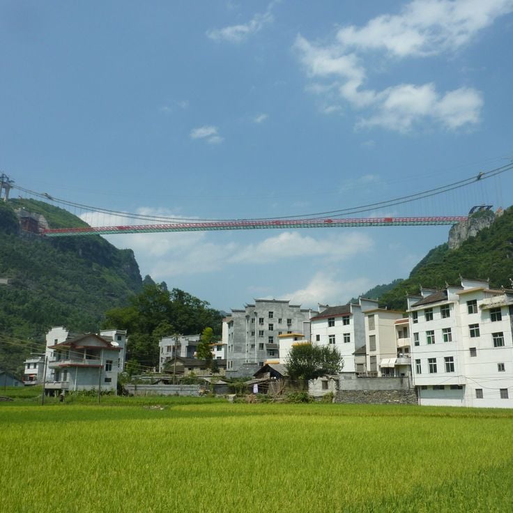 Aizhai Bridge - 1176 m