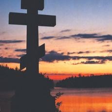 Worship cross at Gethsemane skete
