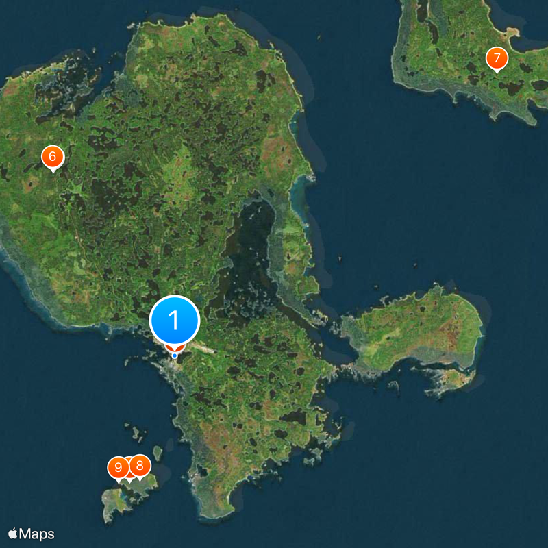 Solovetsky Islands Map