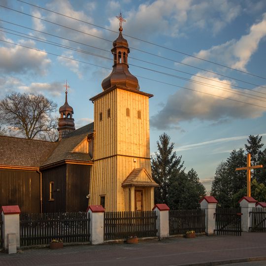 Saint Nicholas church in Kierzno