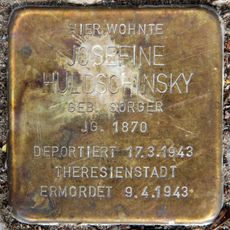 Stolperstein dedicated to Josefine Huldschinsky