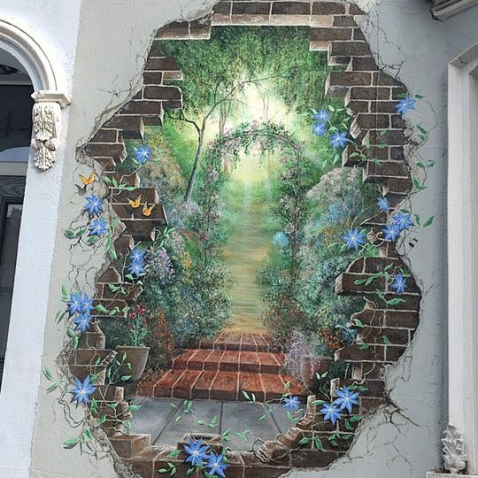 Work of art, mural