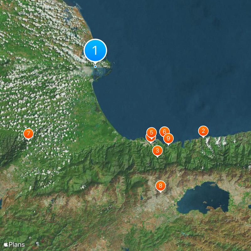 Morrocoy National Park Mapa