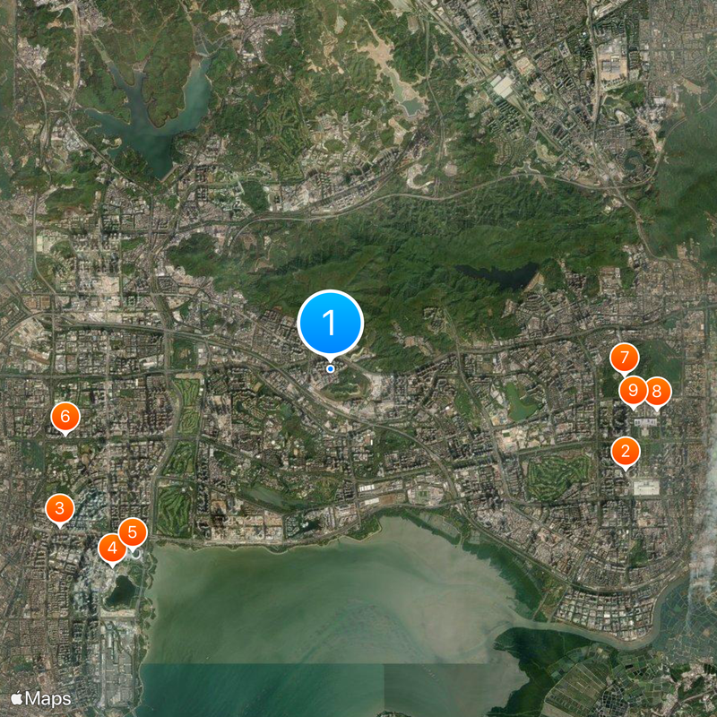 AAC Technologies Holdings Inc Map