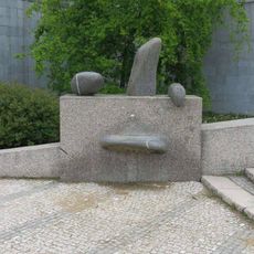 Kašna s fontánkou pitné vody v parku Václava Havla v Litoměřicích