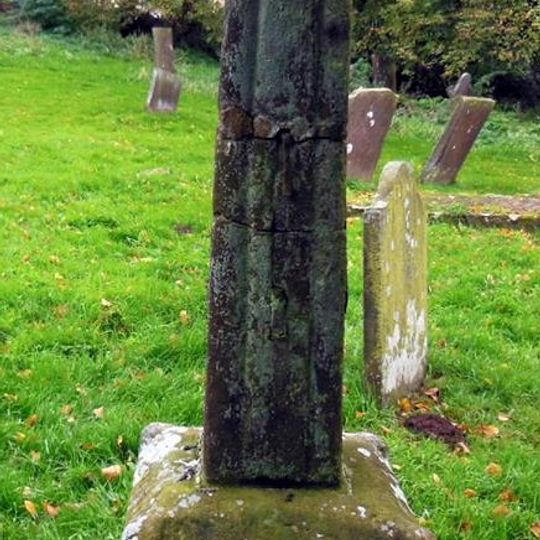 Churchyard cross 10 metres south of south transept of church
