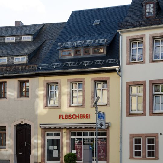 Wohnhaus in geschlossener Bebauung Weberstraße 26