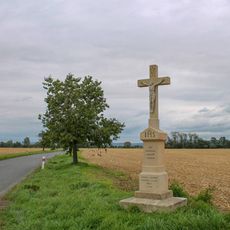 Cross in northern part of Hlušovice