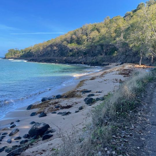 Sentier du littoral de Deshaies