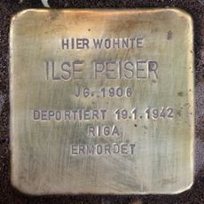 Stolperstein en memoria de Ilse Peiser