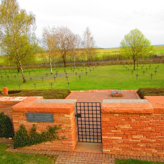 Cimetière militaire allemand d'Hautecourt
