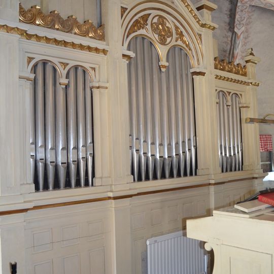 Hagebyhöga kyrkas orgel av Carl Elfström