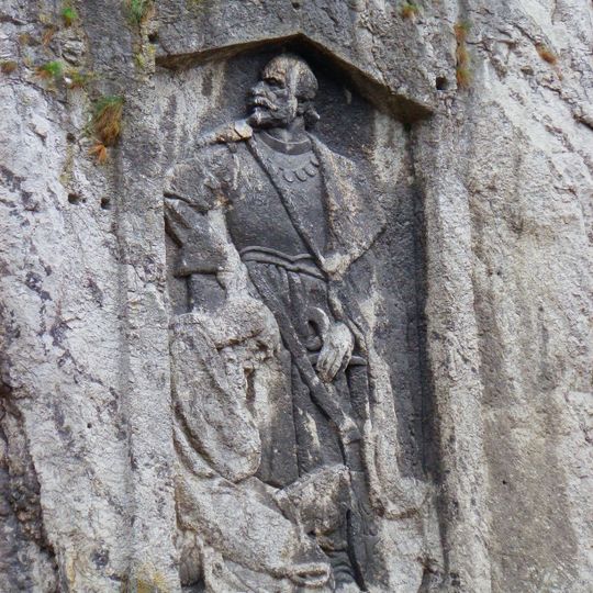 Trenčiansky hrad, reliéf pamätný