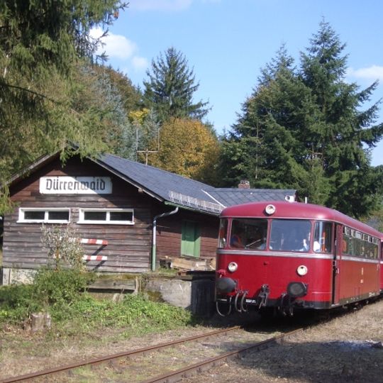 Station building at Dürrenwaid station