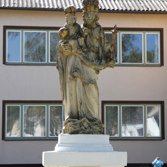 Figurenbildstock Madonna Illmitz