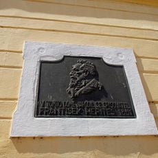 Pamětní deska Františka Heritese ve Vodňanech