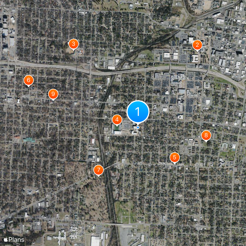 Little Rock Central High School Carte