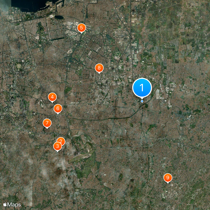 Pulo Gebang Bus Terminal Map