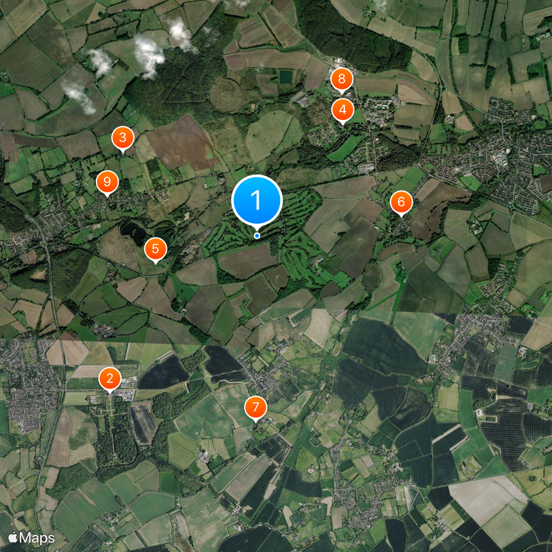 Mid Bedfordshire Map
