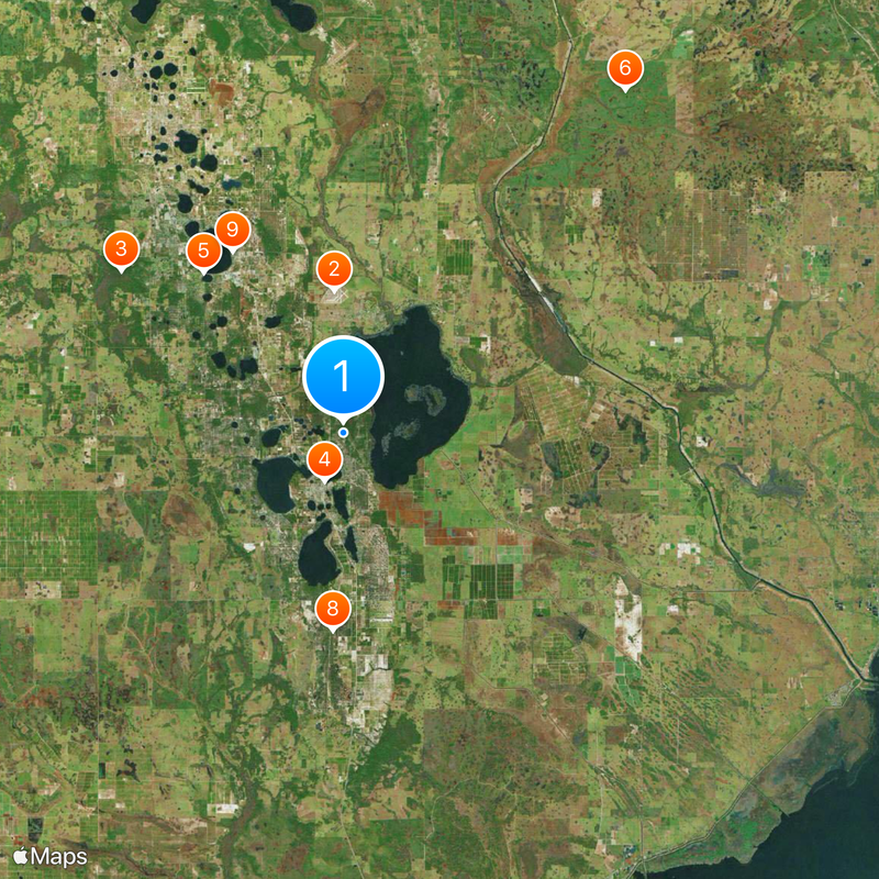 Highlands County Map