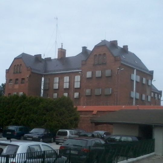 Budynek więzienia w Kluczborku