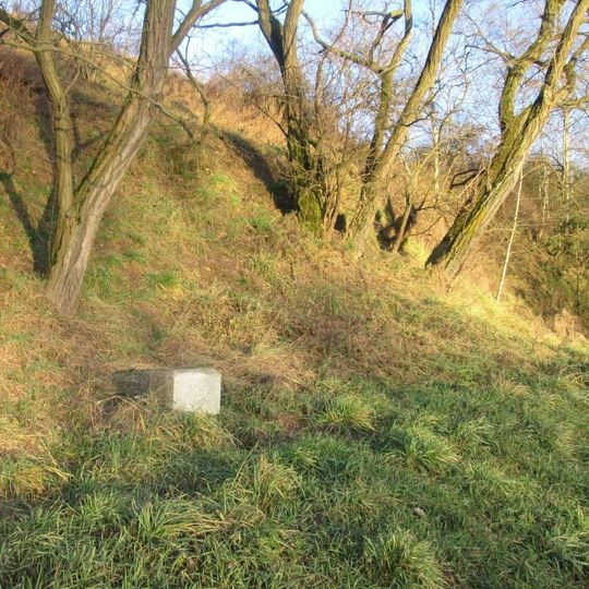 Kříž západně od Lazců