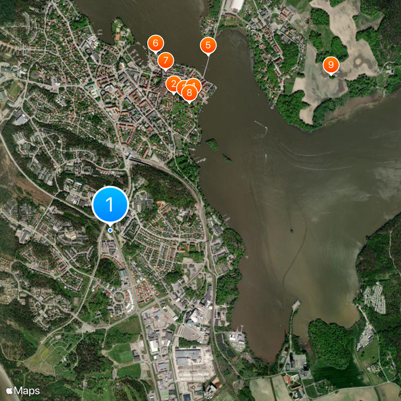 Strängnäs Map