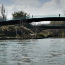 Pasarela de la desembocadura del Huerva