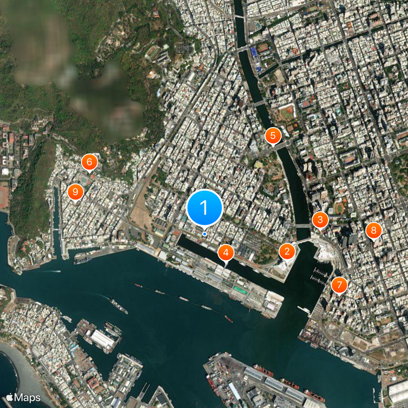 Pier-2 Art Center Map