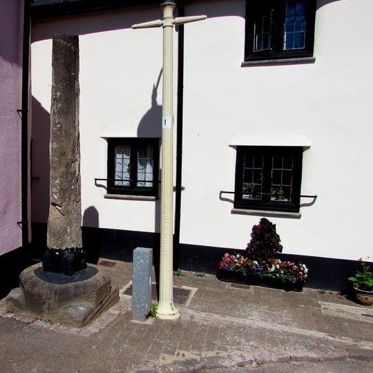 Old Cross Base And Shaft