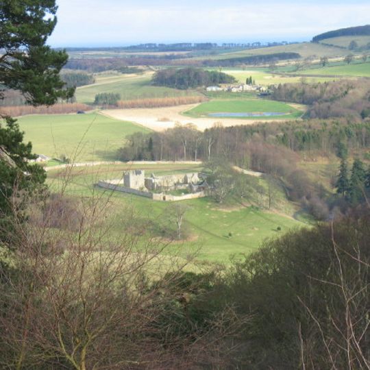 Hulne Friary Curtain Wall And Attached Structure