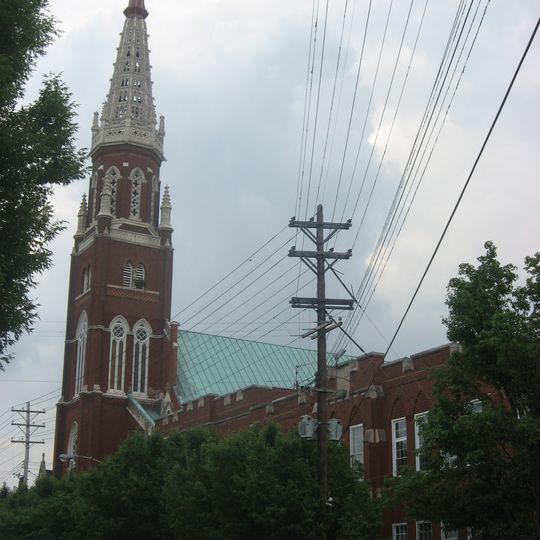 St. Anthony Roman Catholic Church, Rectory, Convent, and School